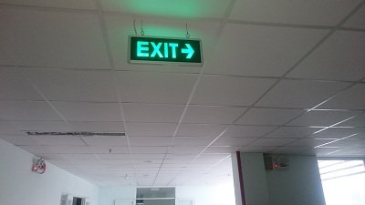 đèn chỉ dẫn exit