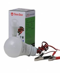 Bóng LED Bulb A60/7W 12-24VDC kẹp 6500K SS Rạng Đông